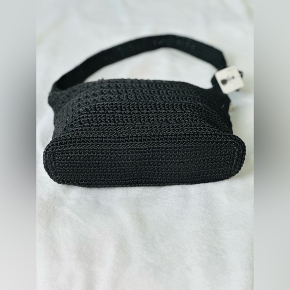 The Sak Black Crochet Shoulder Bag - Picture 12 of 12